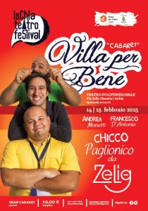 Ischia Teatro Festival lo spettacolo "Villa per bene"